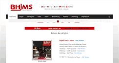 Desktop Screenshot of bhjms-radio.de